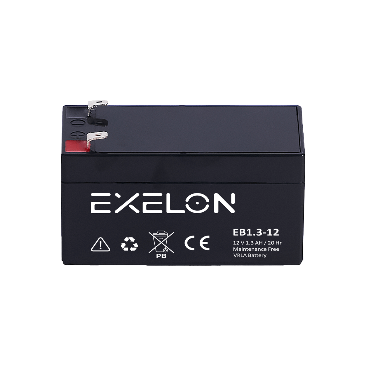 Exelon 12V 1.3 Ah 20 Hr Kuru Tip Akü - Görsel 1