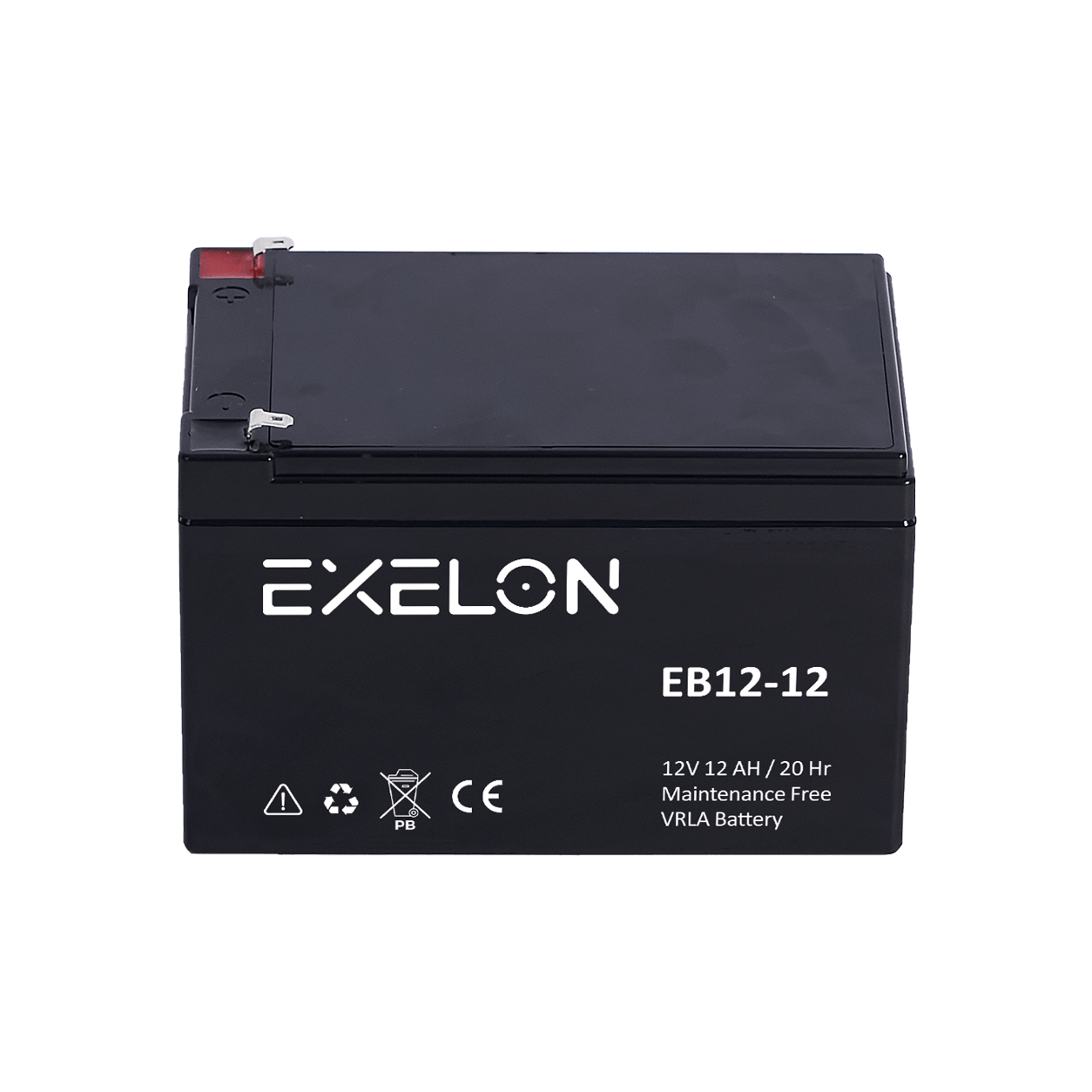 Exelon 12V 12Ah 20 Hr Kuru Tip Akü - Görsel 1