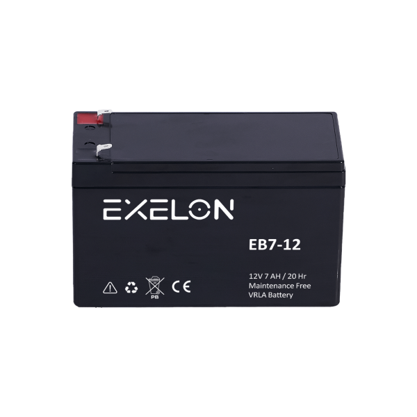 Exelon 12V 7Ah 20 Hr Kuru Tip Akü
