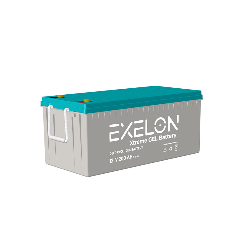 Exelon Xtreme 12V-200Ah Solar Jel Akü - Görsel 1
